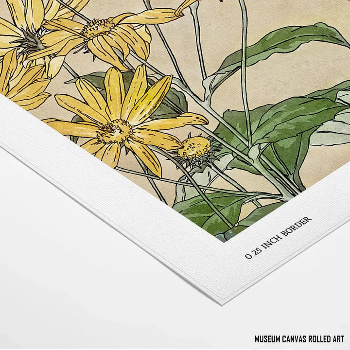 Yellow Flowers by Hannah B. Overbeck