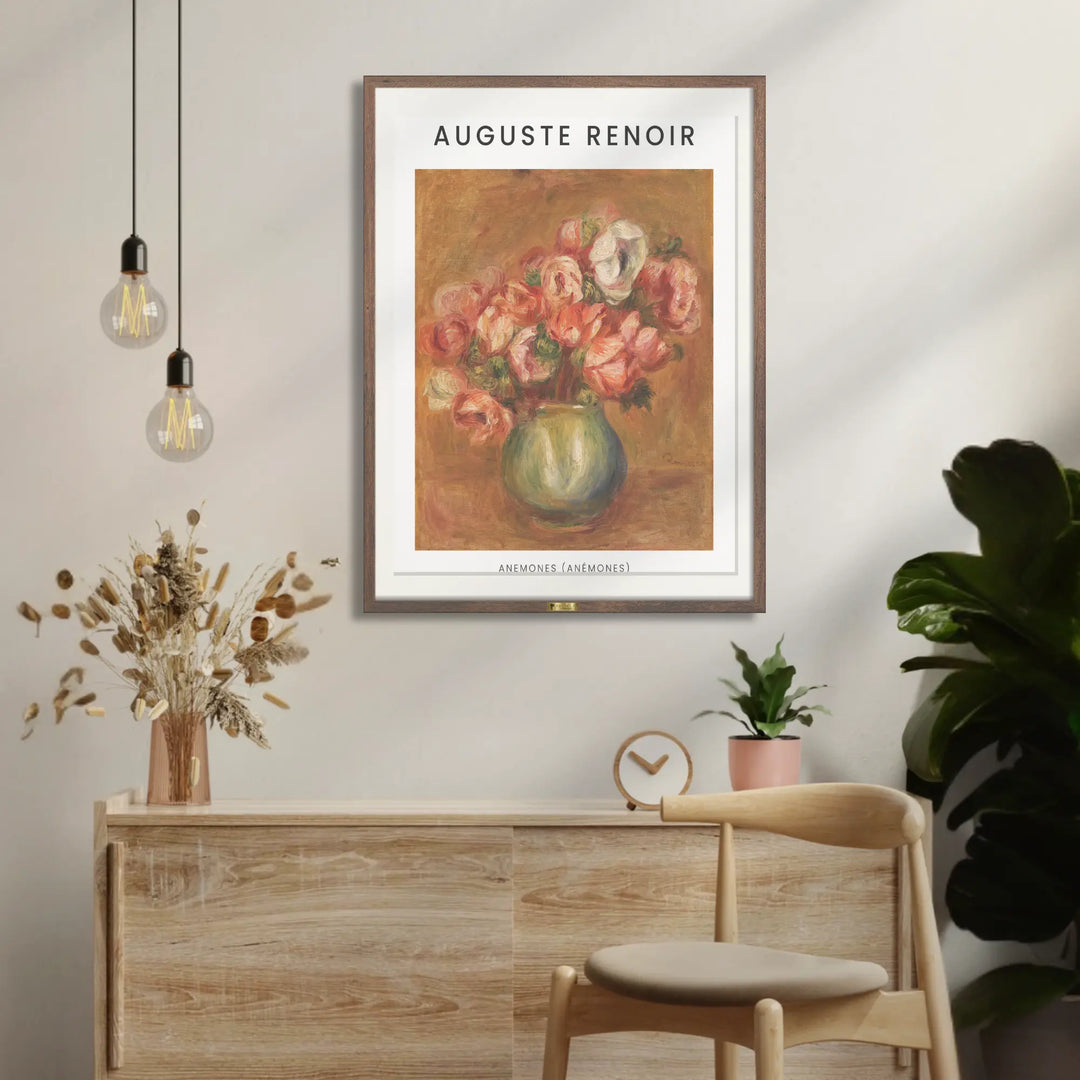 Anemones by Auguste Renoir