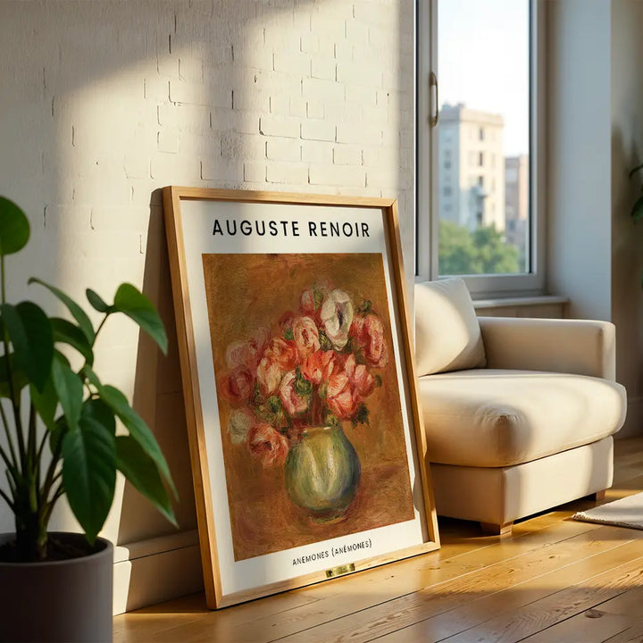 Anemones by Auguste Renoir