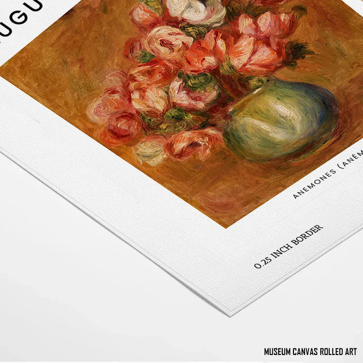 Anemones by Auguste Renoir