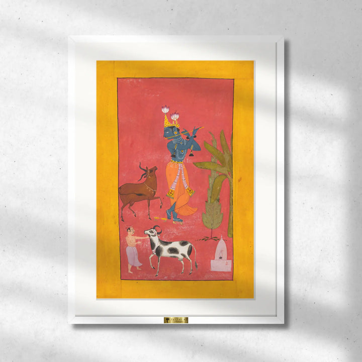 Lord Krishna Playing the Flute