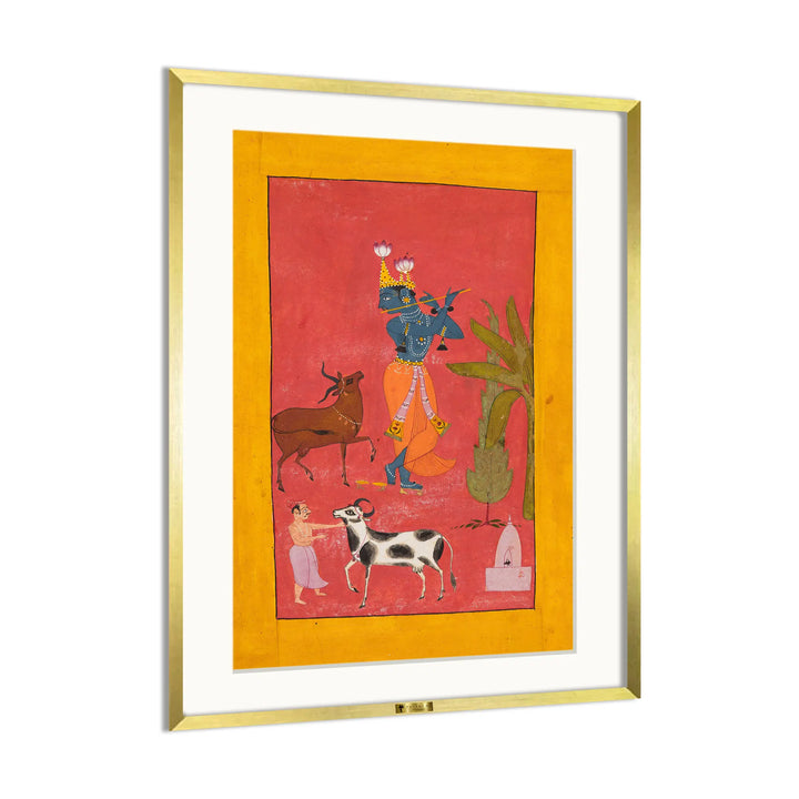 Lord Krishna Playing the Flute