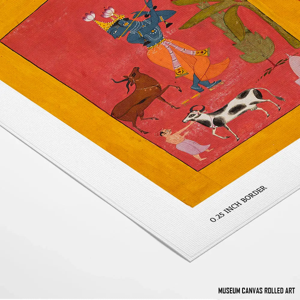 Lord Krishna Playing the Flute