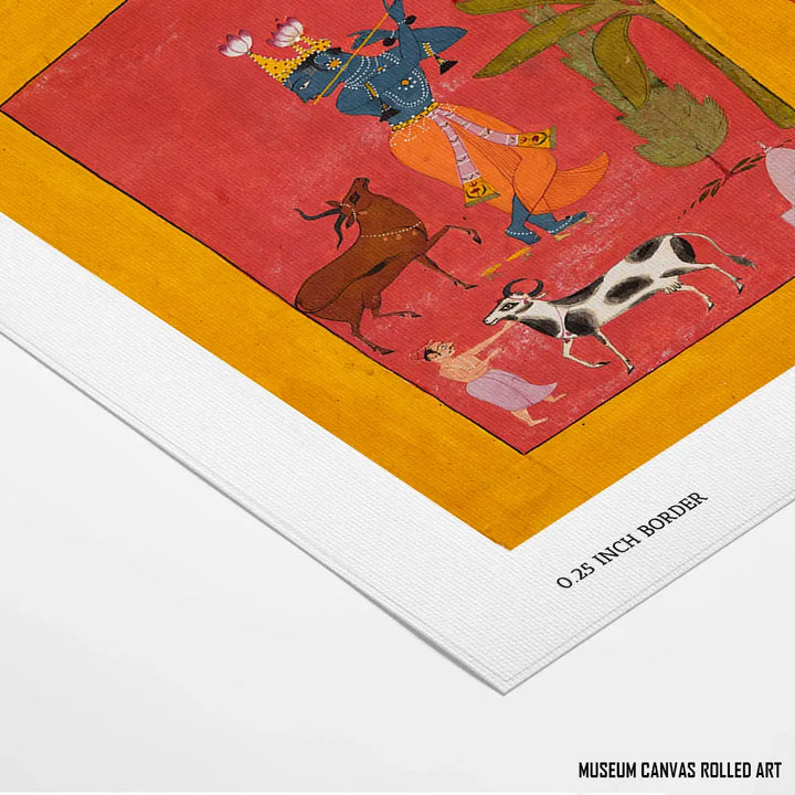 Lord Krishna Playing the Flute