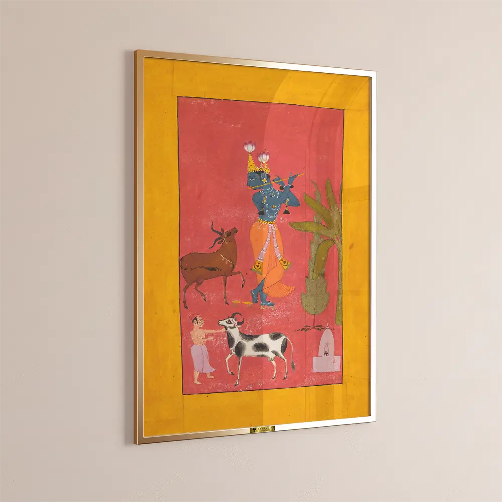 Lord Krishna Playing the Flute