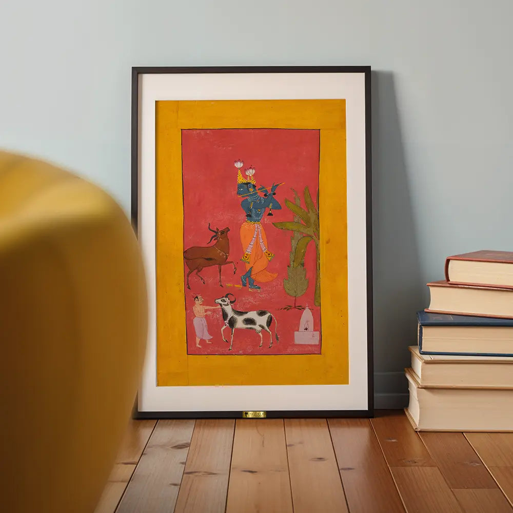 Lord Krishna Playing the Flute