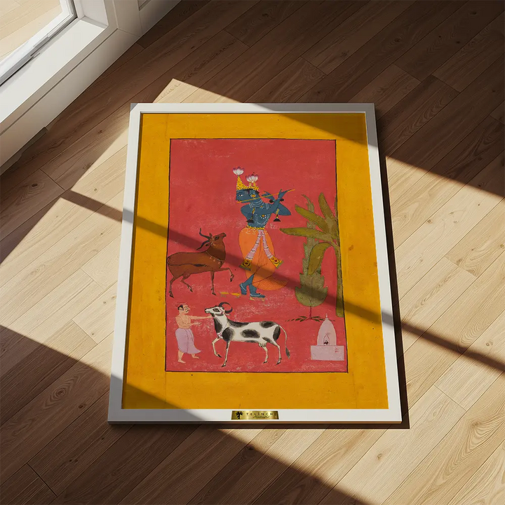 Lord Krishna Playing the Flute