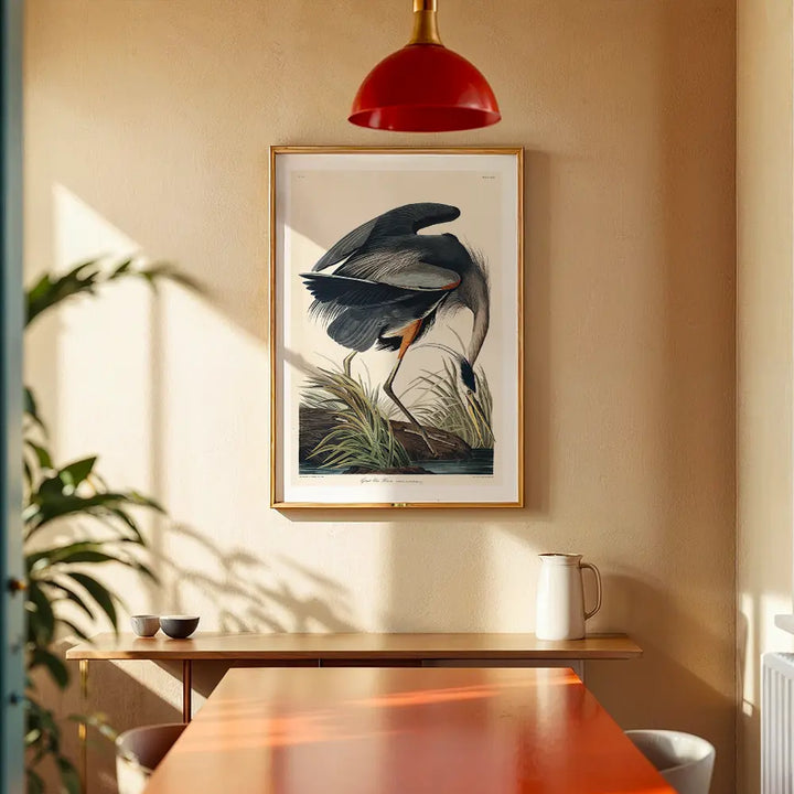 Great Blue Heron in Focus