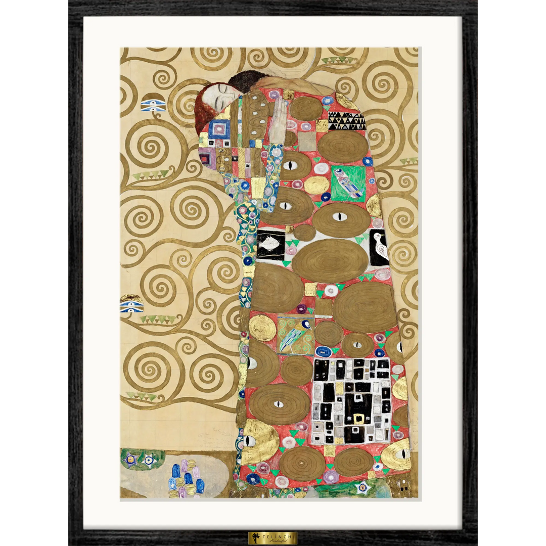 The Embrace by Gustav Klimt