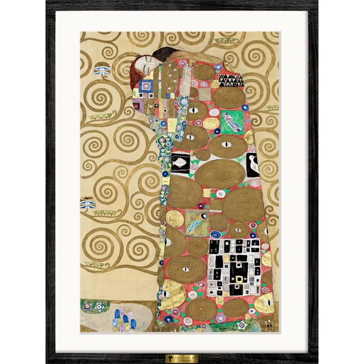 The Embrace by Gustav Klimt