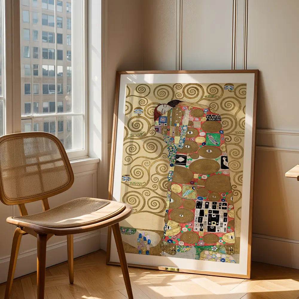 The Embrace by Gustav Klimt