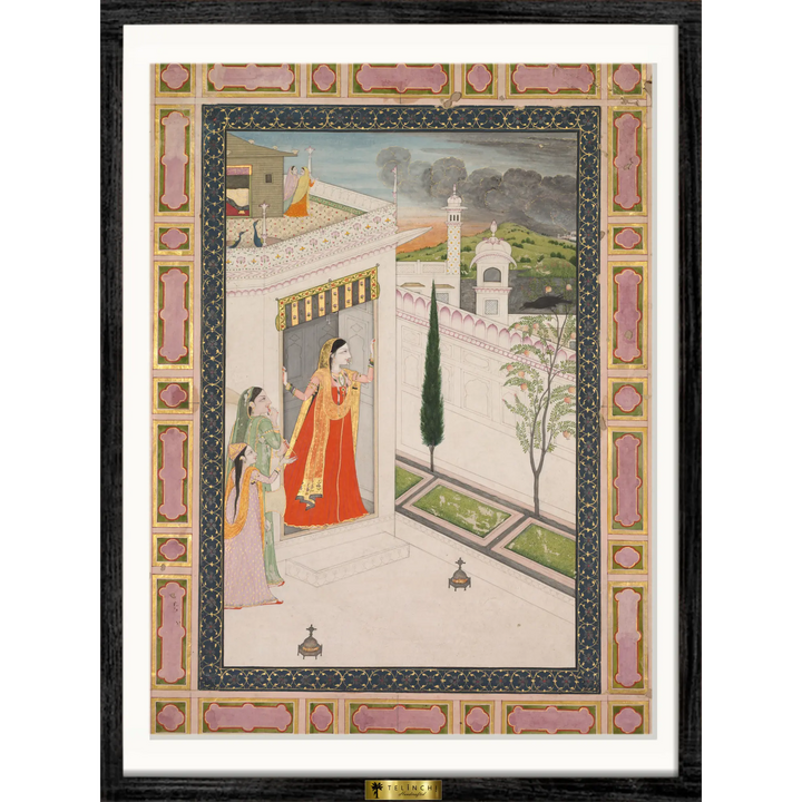 A Lady on a Terrace