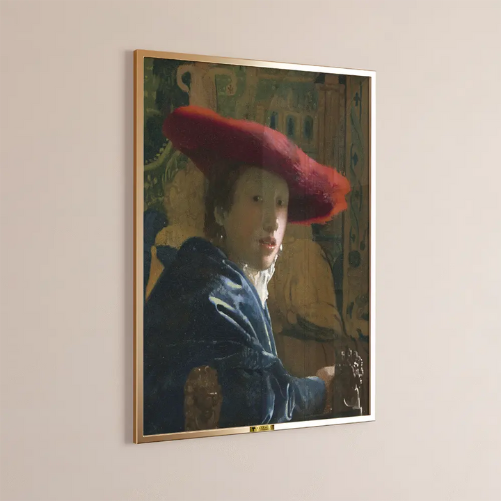 Girl with the Red Hat by Johannes Vermeer