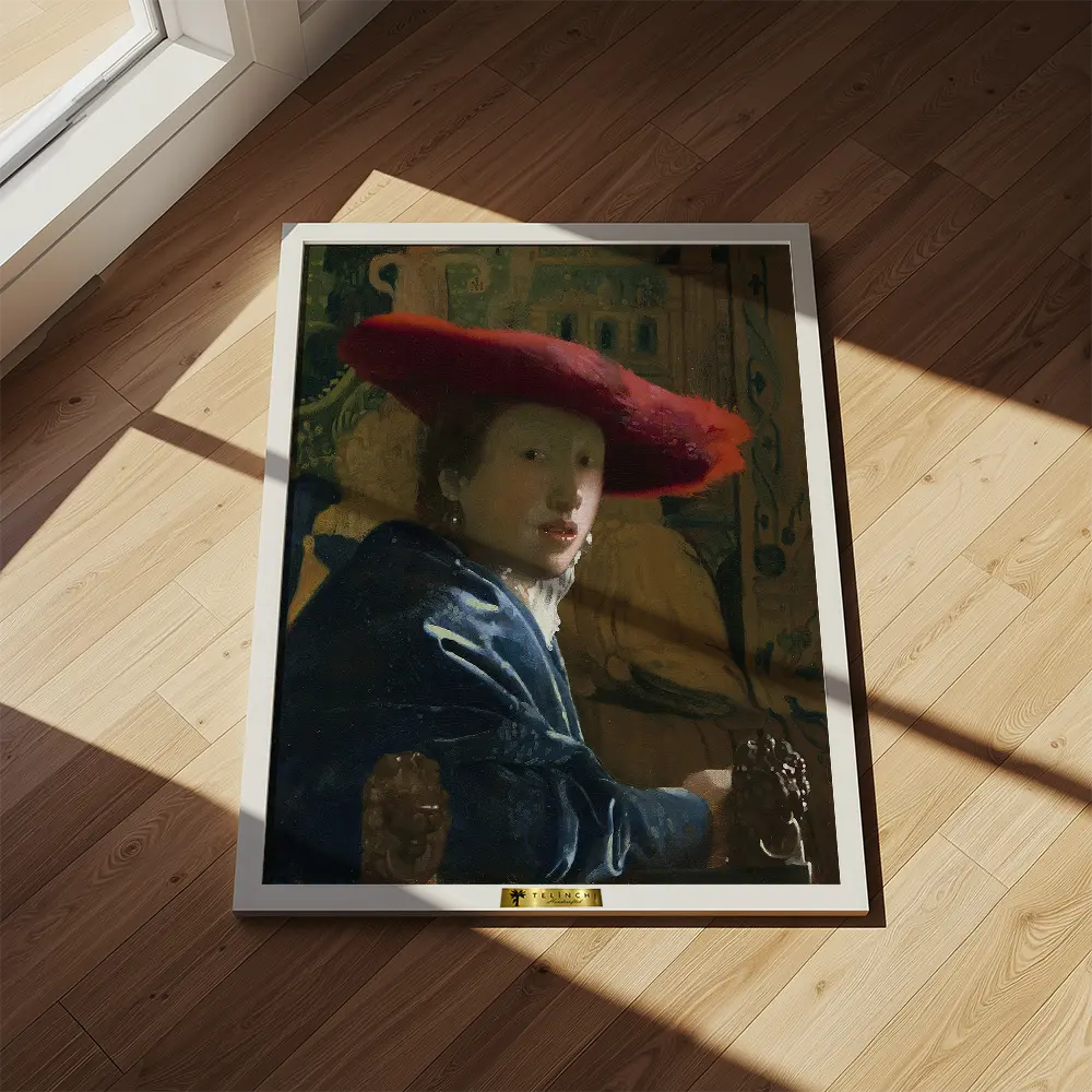 Girl with the Red Hat by Johannes Vermeer