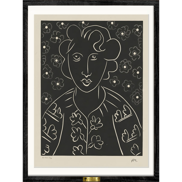 Linocut by Henri Matisse