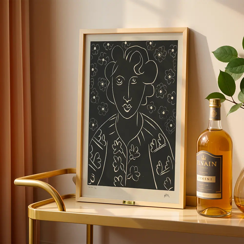 Linocut by Henri Matisse