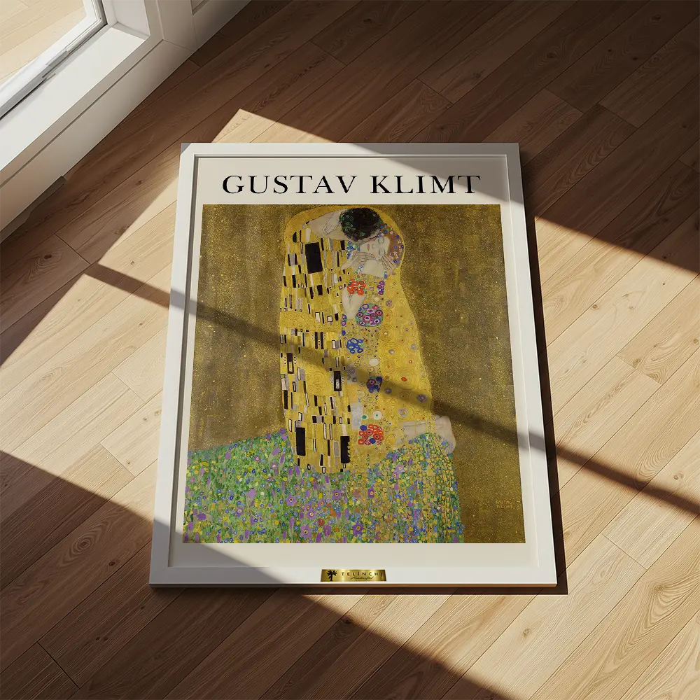 The Kiss by Gustav Klimt