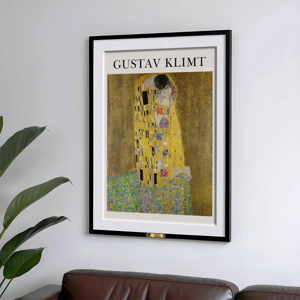 The Kiss by Gustav Klimt - Telinchi