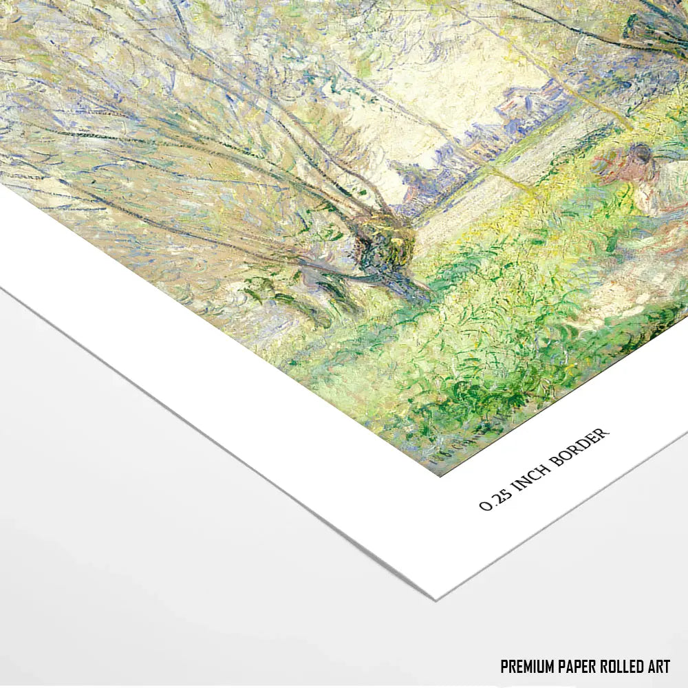 Pastoral Whispers by, Claude Monet Painting