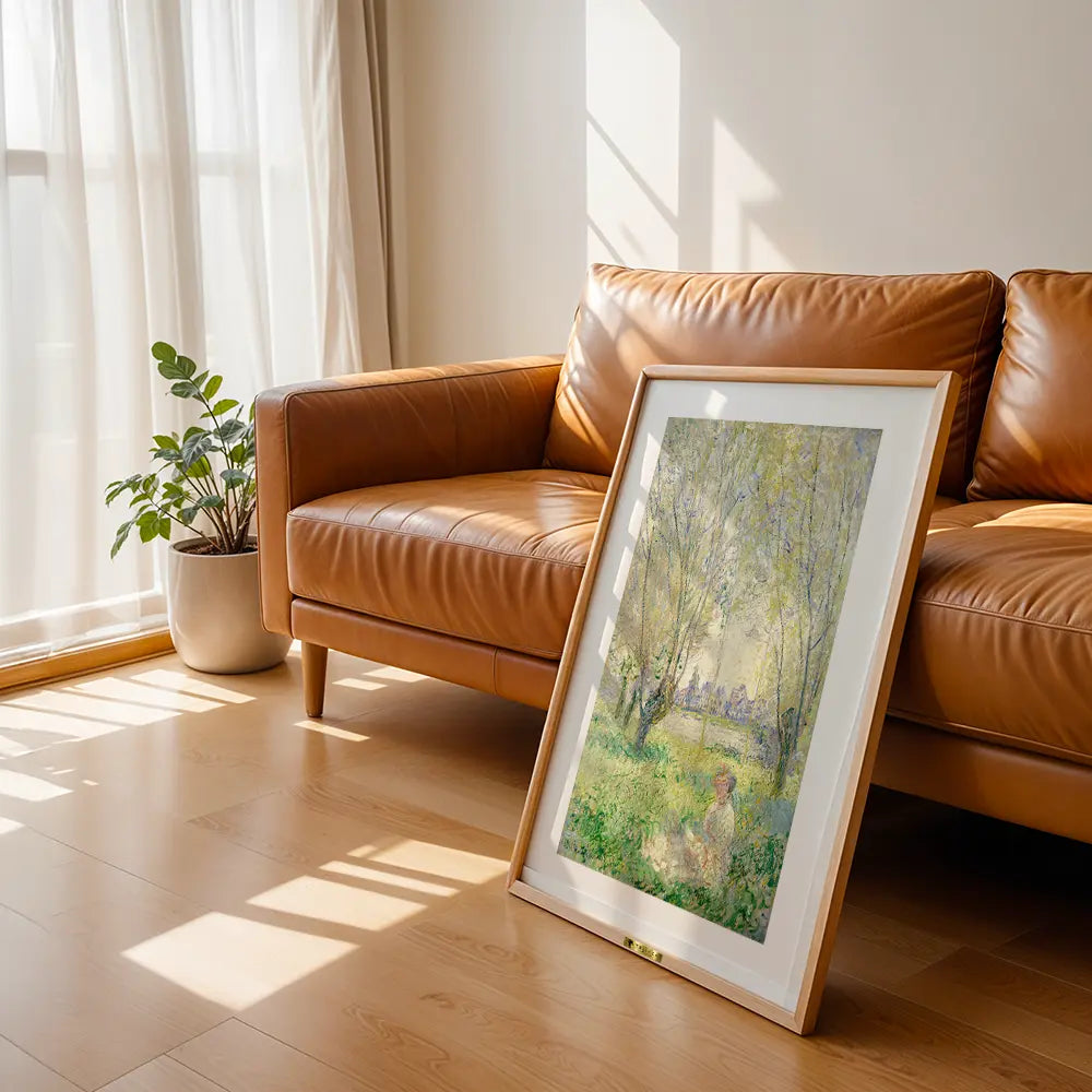 Pastoral Whispers by, Claude Monet Painting