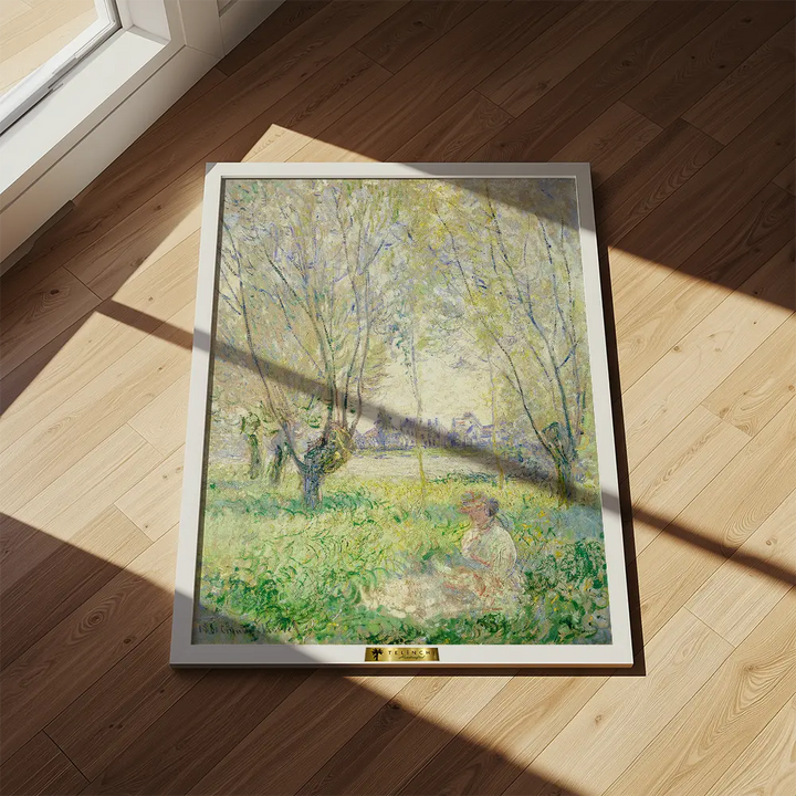 Pastoral Whispers by, Claude Monet Painting