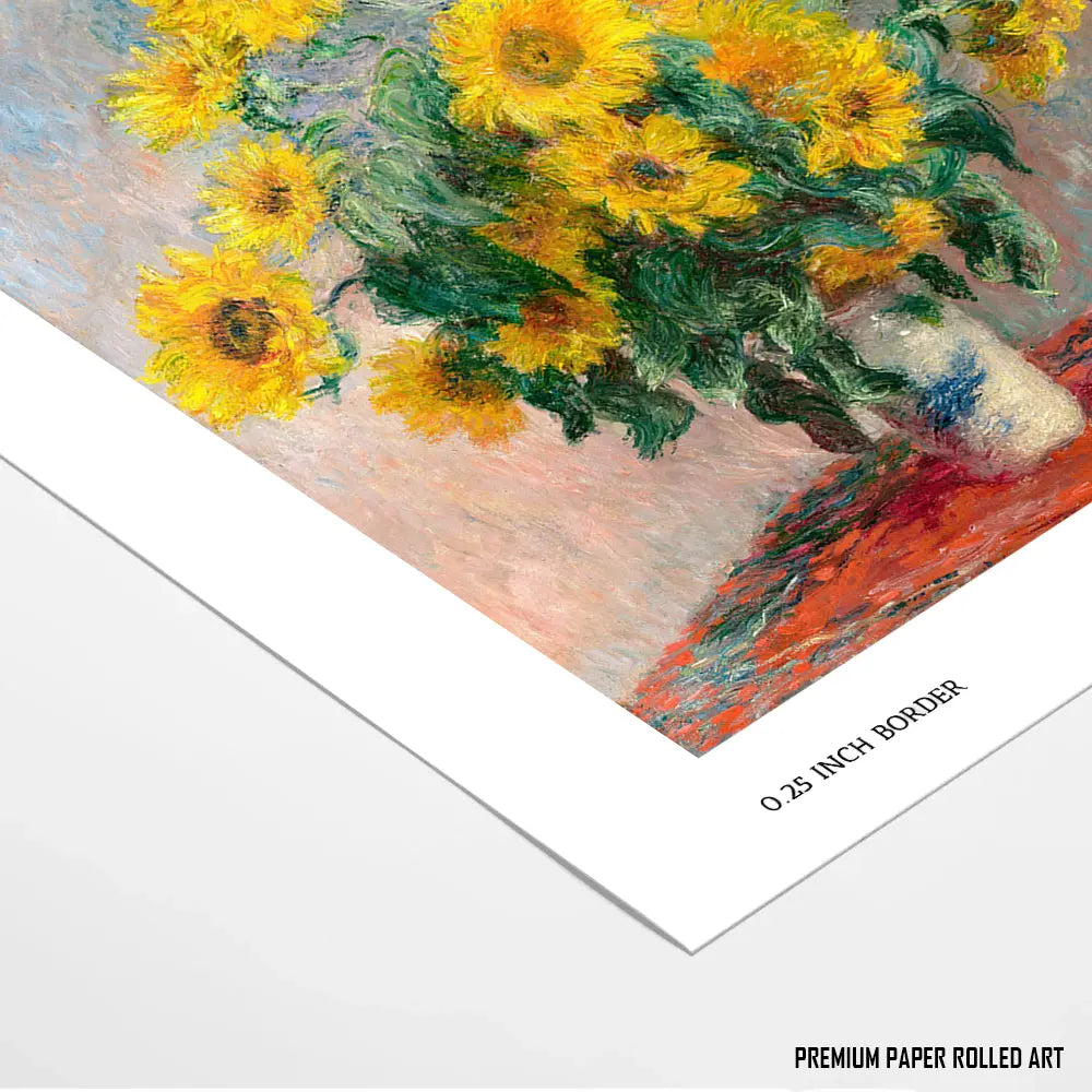 Vincent van Gogh’s Sunflowers series.