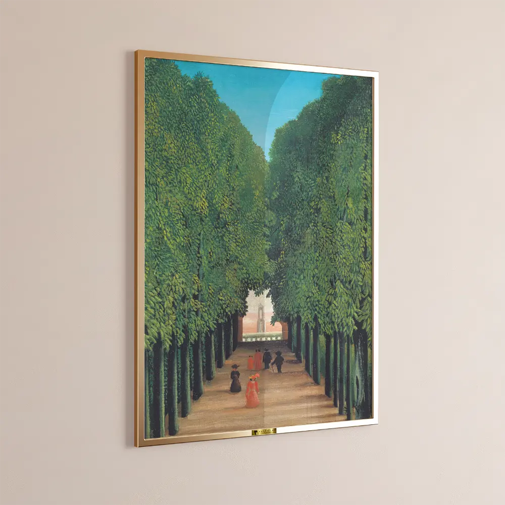 Henri Rousseau’s The Avenue in the Park at Saint-Cloud