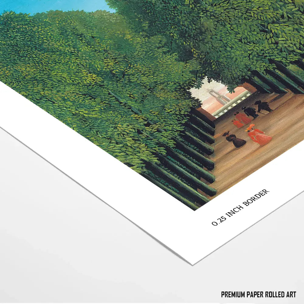 Henri Rousseau’s The Avenue in the Park at Saint-Cloud