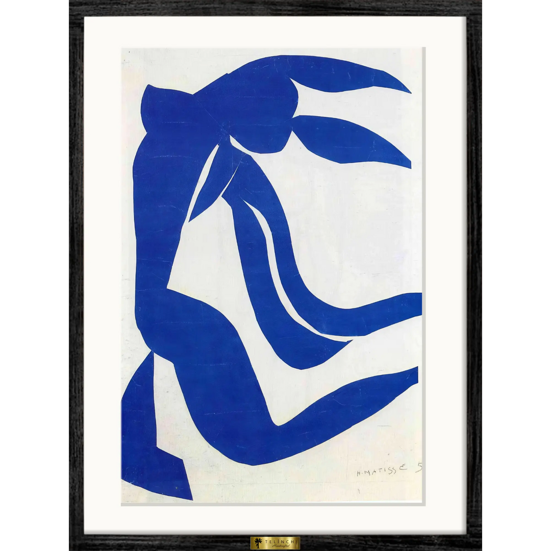 Blue Nude II (1952) by Henri Matisse.