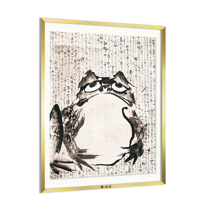 Frog Scroll by Sengai Gibon
