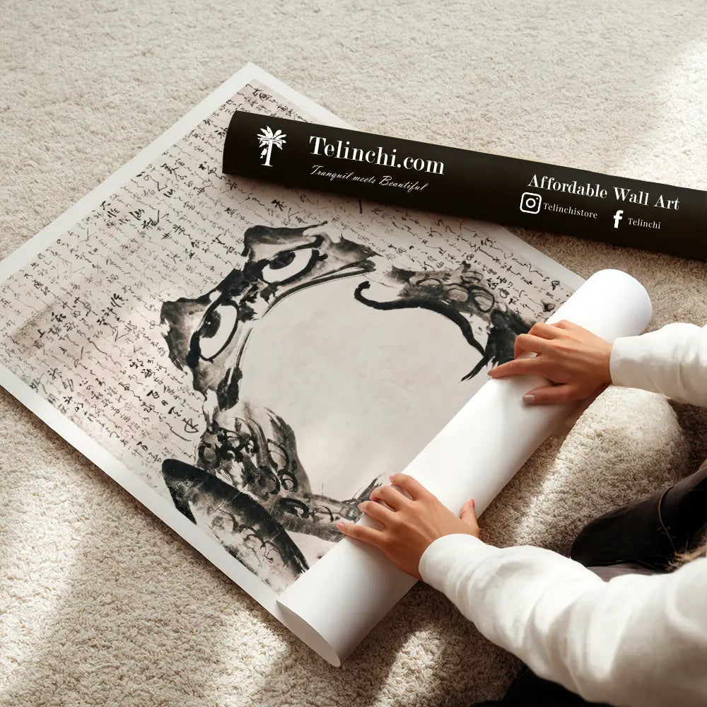 Frog Scroll by Sengai Gibon