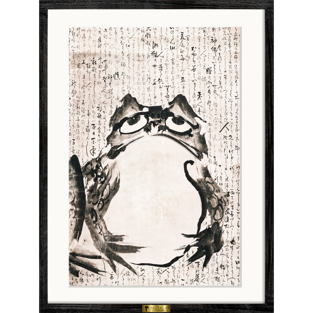 Frog Scroll by Sengai Gibon