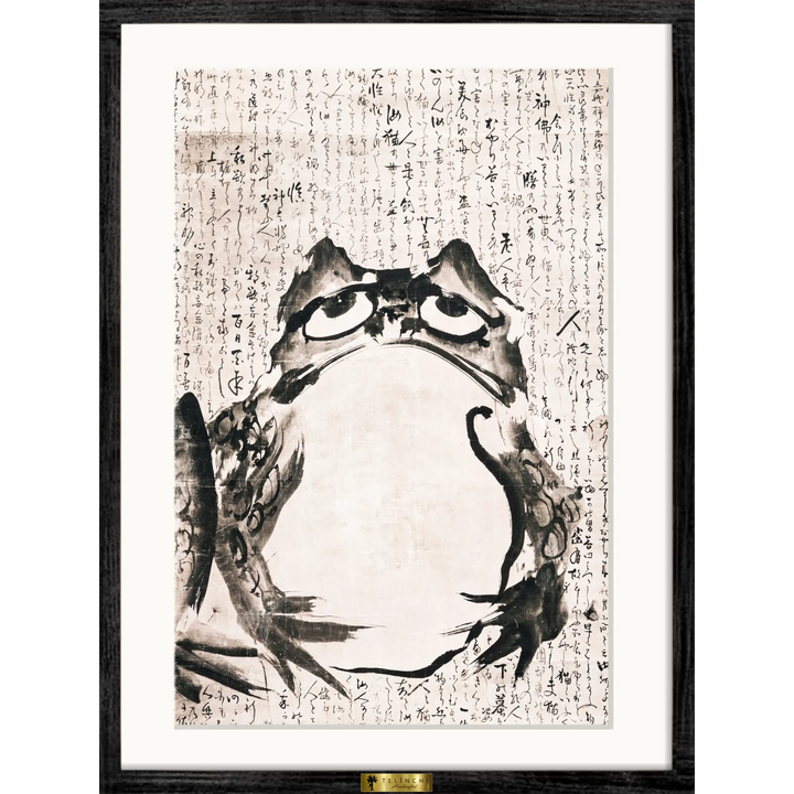 Frog Scroll by Sengai Gibon