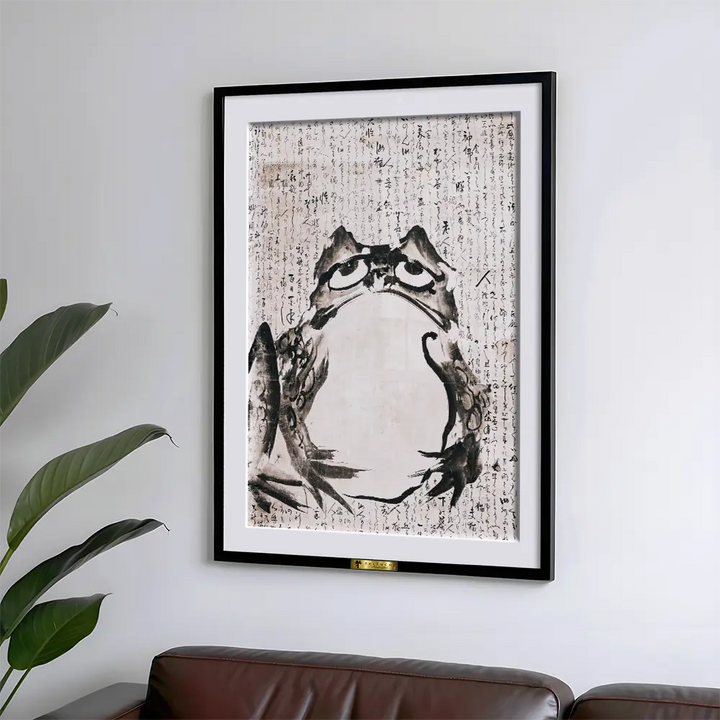 Frog Scroll by Sengai Gibon