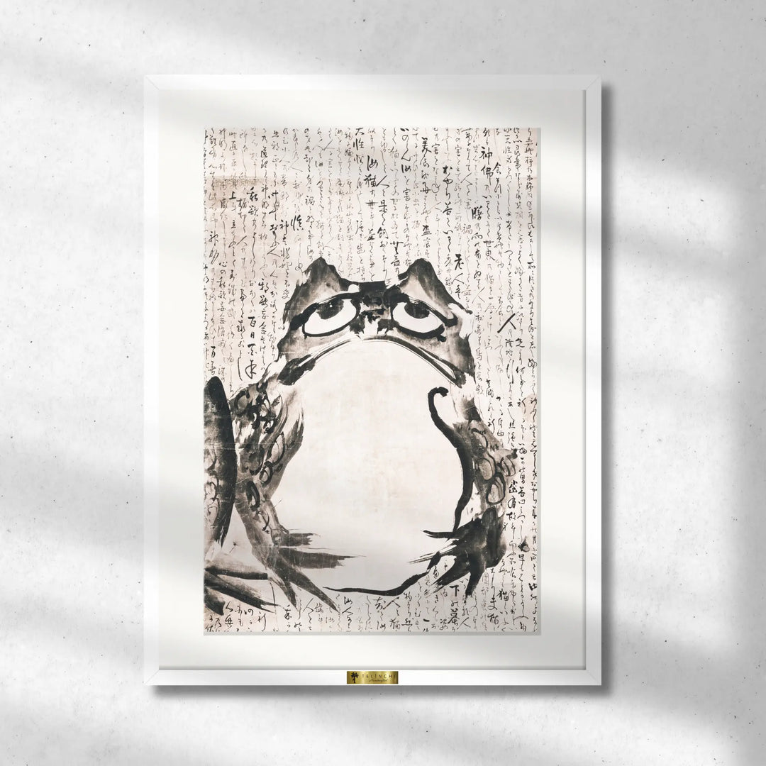 Frog Scroll by Sengai Gibon