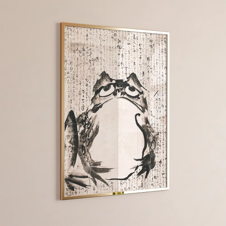 Frog Scroll by Sengai Gibon