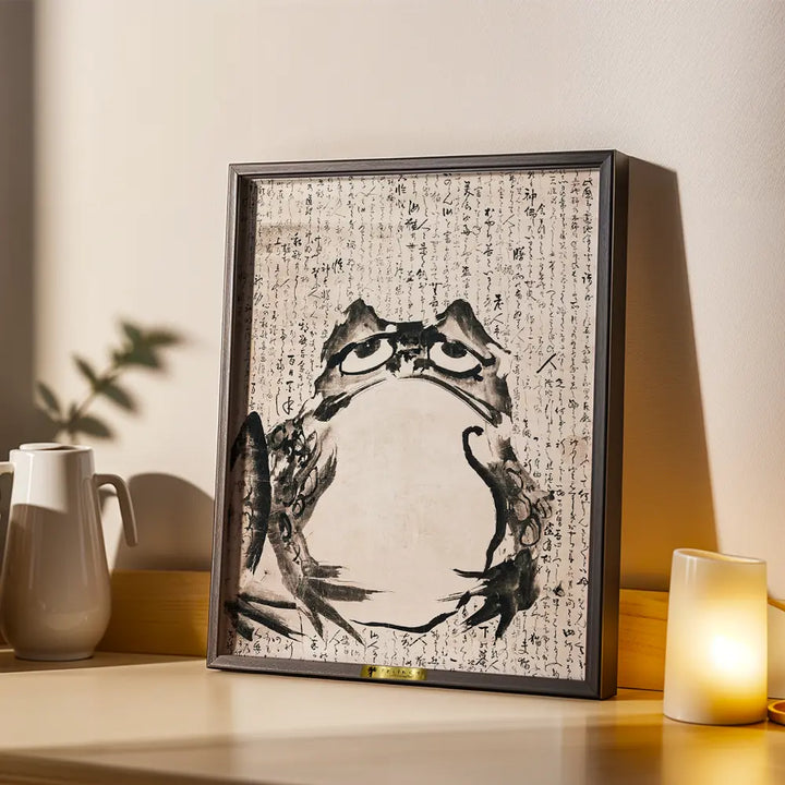 Frog Scroll by Sengai Gibon