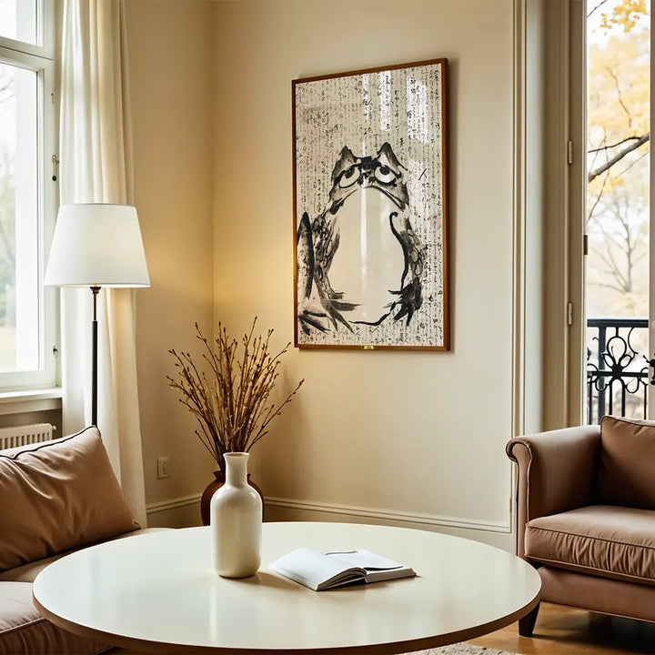 Frog Scroll by Sengai Gibon