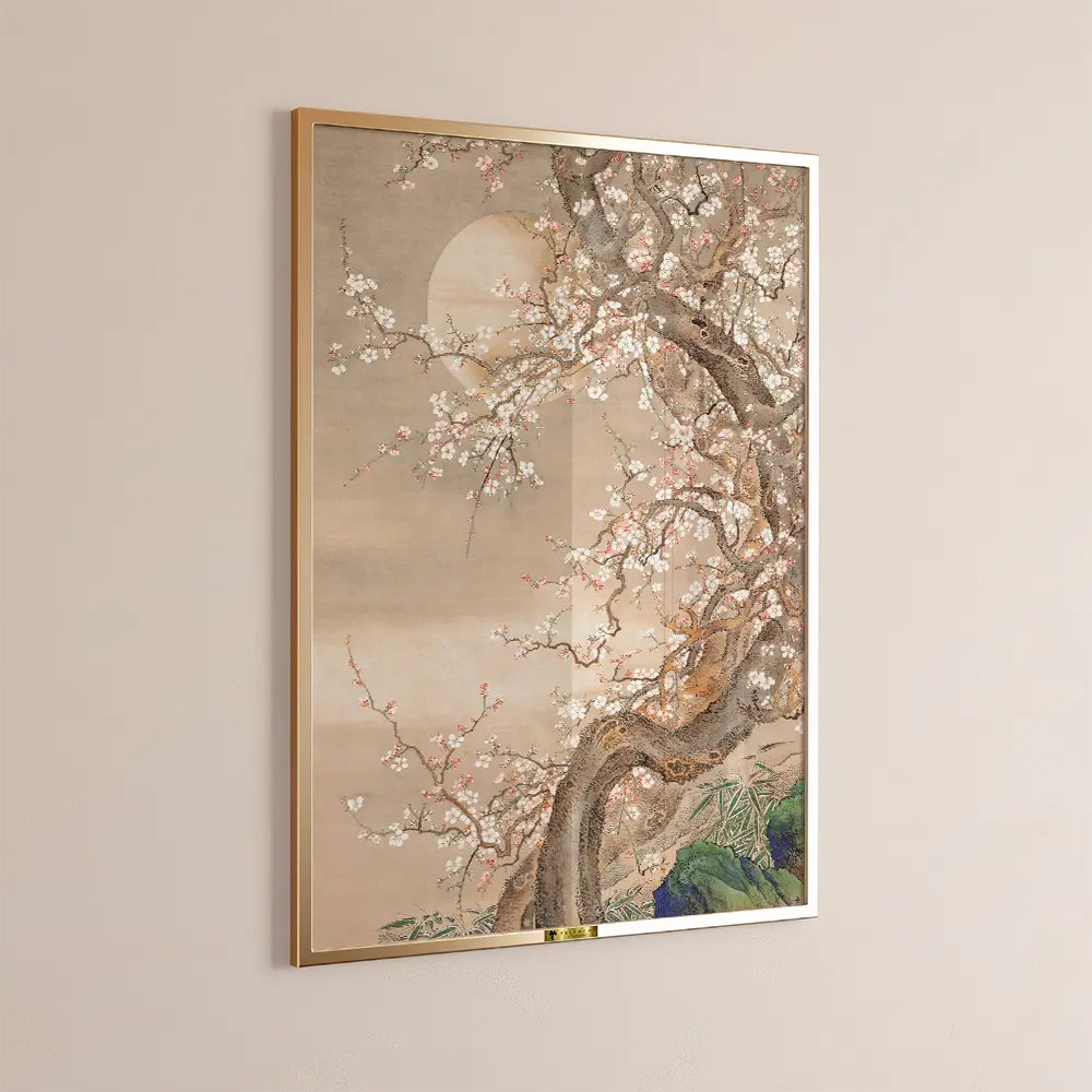 Cherry Blossom Moon by Hiroshige