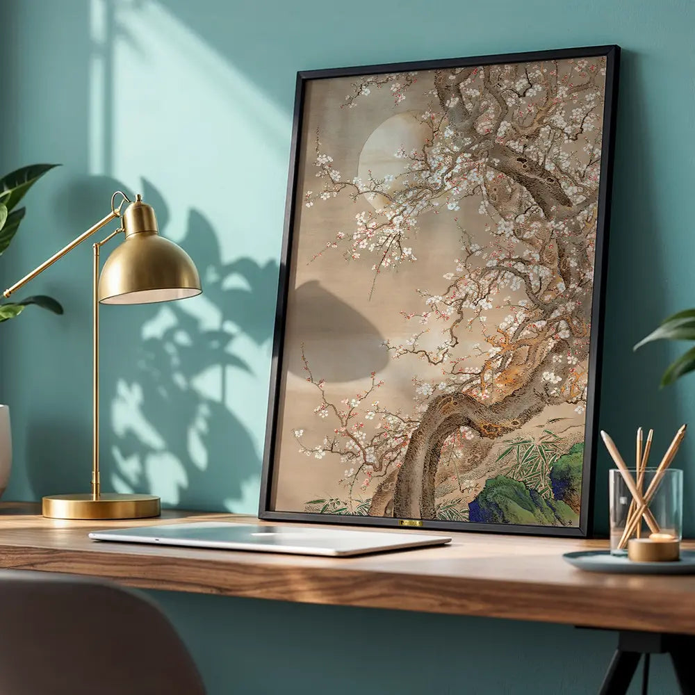 Cherry Blossom Moon by Hiroshige