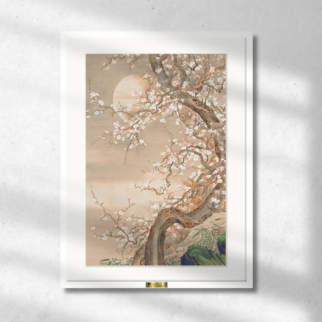 Cherry Blossom Moon by Hiroshige