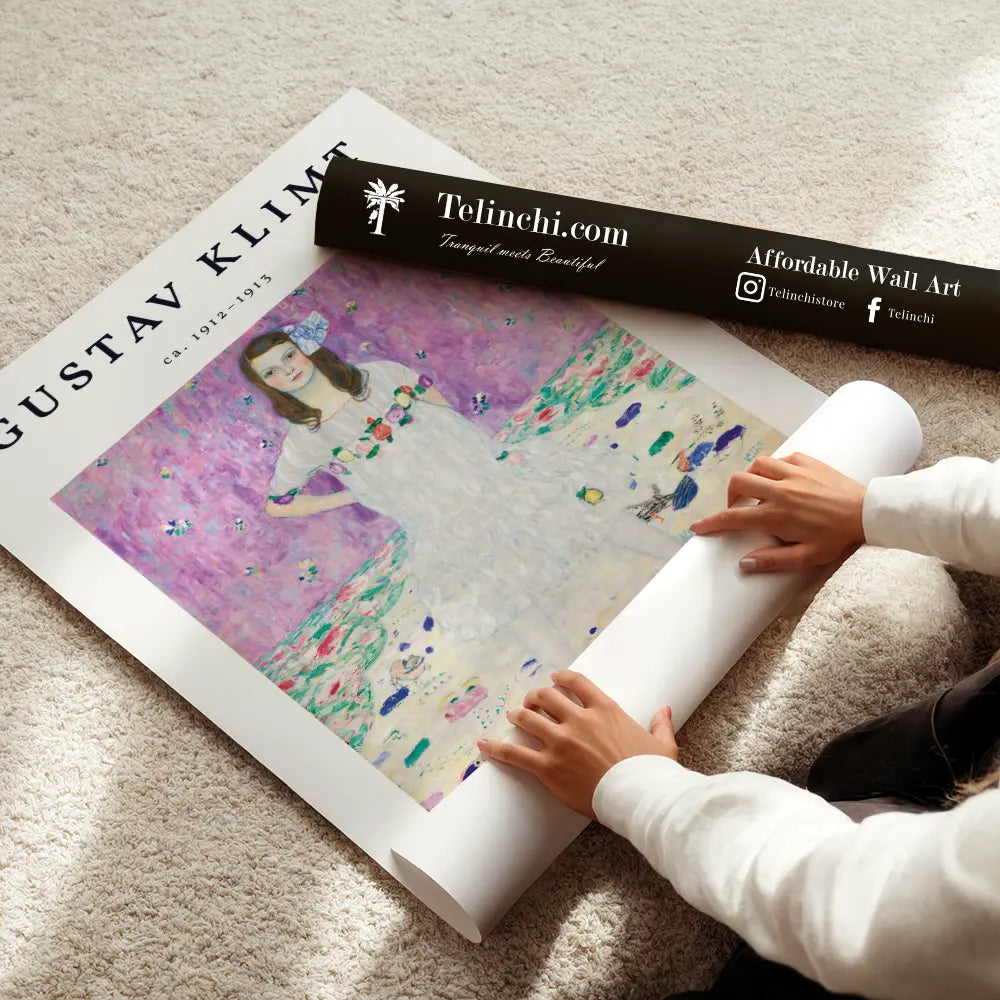 Mäda Primavesi by Gustav Klimt