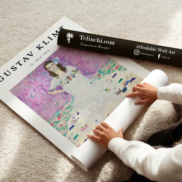 Mäda Primavesi by Gustav Klimt