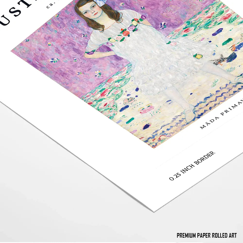 Mäda Primavesi by Gustav Klimt