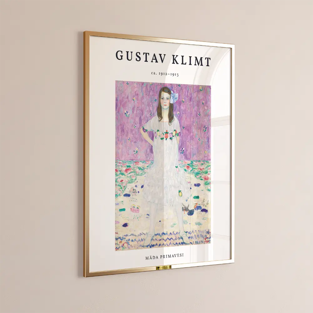 Mäda Primavesi by Gustav Klimt