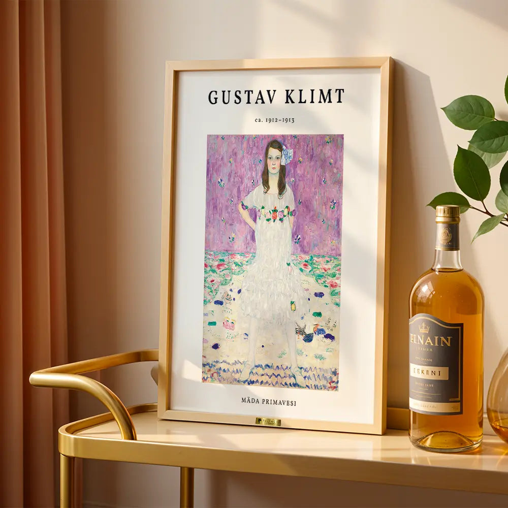 Mäda Primavesi by Gustav Klimt