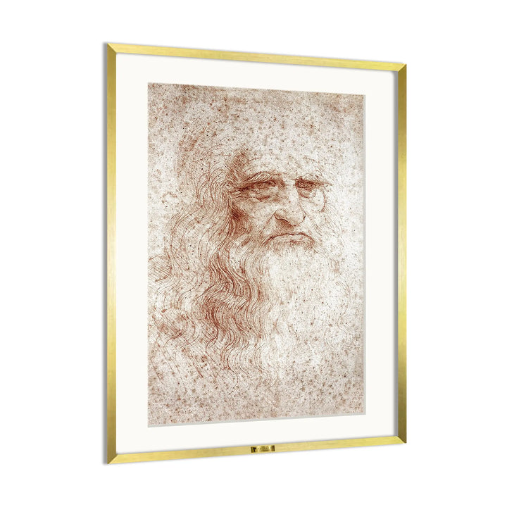Self-portrait by Leonardo da Vinci