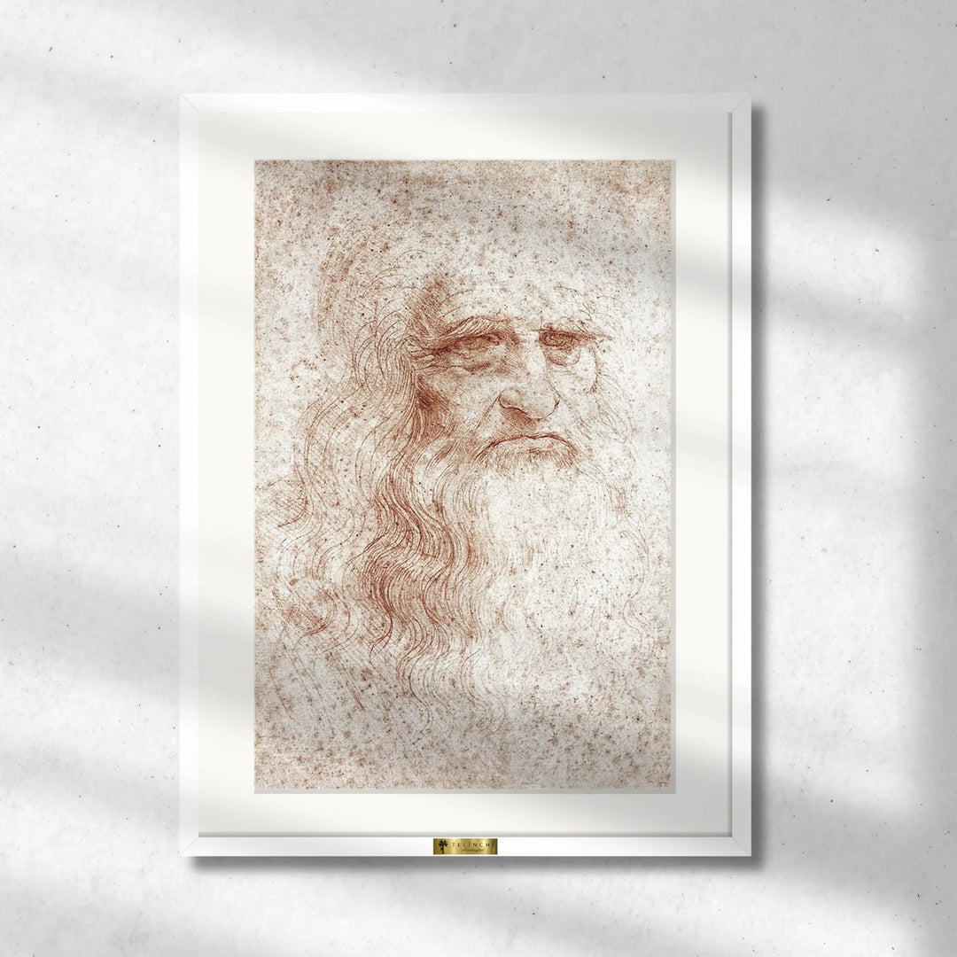 Self-portrait by Leonardo da Vinci