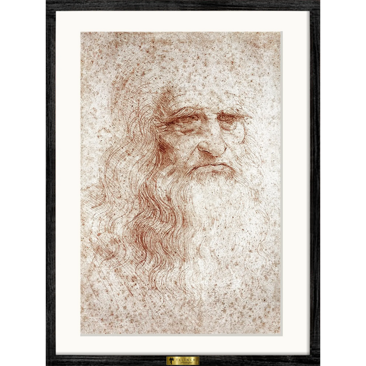 Self-portrait by Leonardo da Vinci