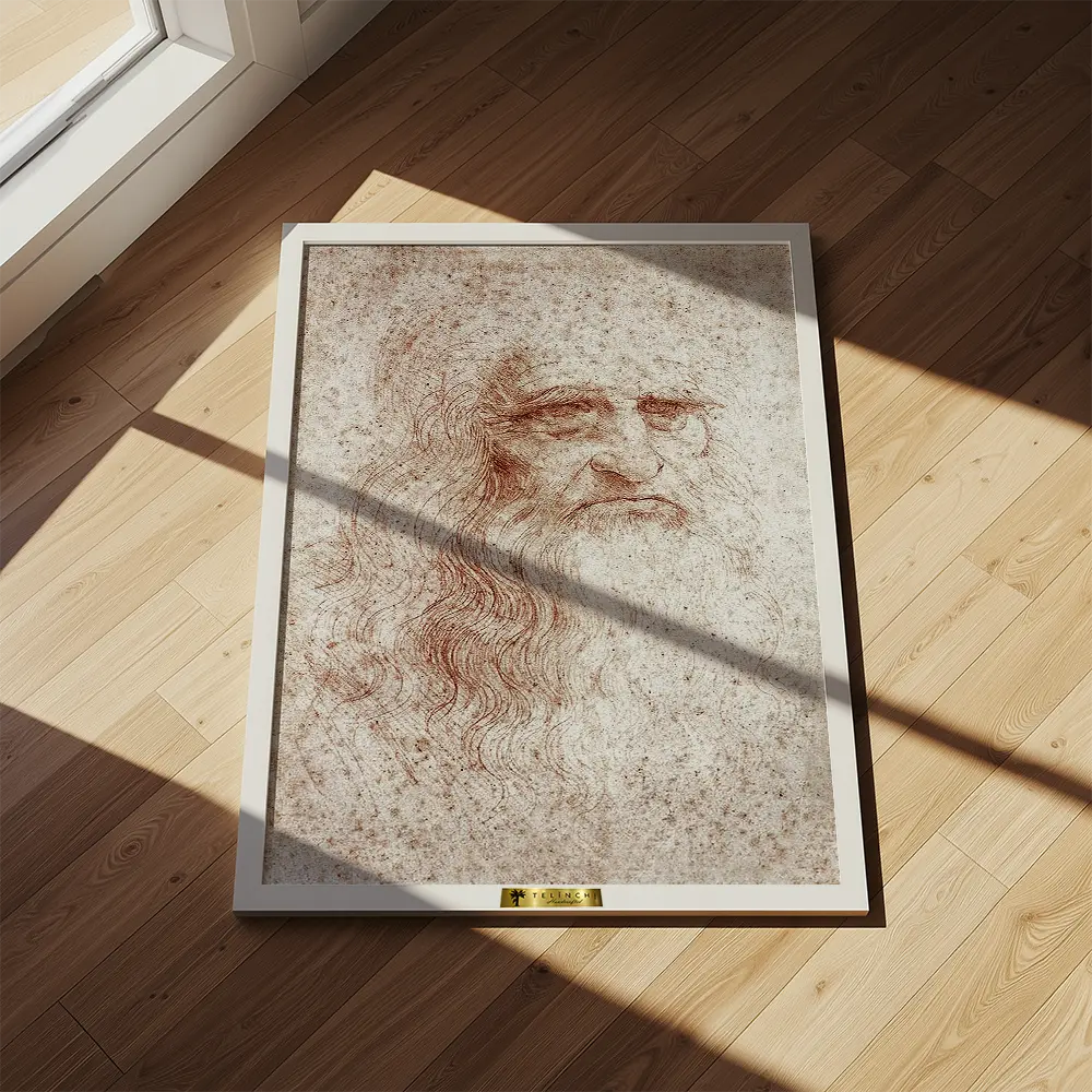 Self-portrait by Leonardo da Vinci